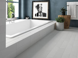 Babylone, Equipe Ceramicas Equipe Ceramicas Scandinavian style bathroom Tiles White