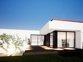 Moradia Unifamiliar, artONarq, atelier d´ arquitectura artONarq, atelier d´ arquitectura Casas unifamilares