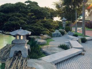 Thiết Kế Nhà Vườn Truyền Thống Bắc Bộ Tại Đồng Nai, SGL LANDSCAPE ARCHITECTURE CO.,LTD SGL LANDSCAPE ARCHITECTURE CO.,LTD Rock Garden