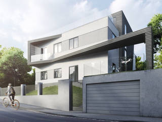3D 2-Etagen-Haus mit Gartenbereich, 3W IMAGE GmbH 3W IMAGE GmbH