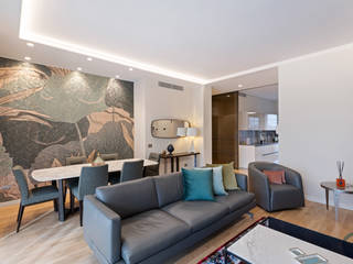 Appartamento GD | 110 MQ, Studio d'Arc - Architetti Studio d'Arc - Architetti Ruang Keluarga Modern