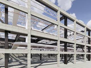 NAVE FARGO , ConstruTech & Technology BIM ConstruTech & Technology BIM Study/office Iron/Steel