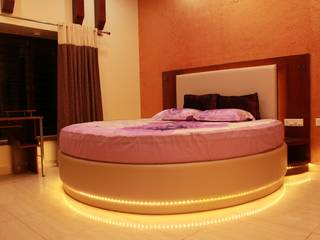 Vinod & Padma, Feybrush Feybrush Modern style bedroom