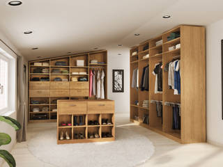 Slaapkamermeubels op maat, jouwMaatkast.nl jouwMaatkast.nl Modern dressing room Wardrobes & drawers