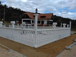 PREFABRICADOS Y BALAUSTRES, CONSTRUIMOS CABAÑAS GUTIERETZ CONSTRUIMOS CABAÑAS GUTIERETZ Kolam Renang Gaya Mediteran Beton Bertulang