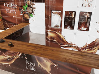 NEO Cafe, Modular Glass System NEO Modular Glass System NEO Espacios comerciales