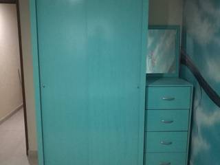 CLOSET HECHO A MEDIDA, Pablo´S Pablo´S Modern style bedroom Wood Blue