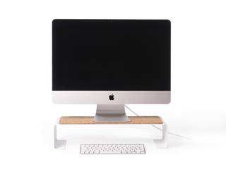 Apoio de monitor Offiskill, Offiskill - Mobiliário Home Office Offiskill - Mobiliário Home Office Minimalist study/office Cork