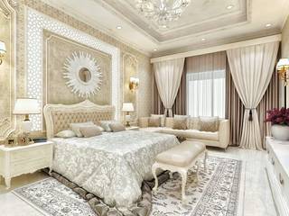 HOME INTERIOR DESIGNING SERVICES, classy style interiors classy style interiors Kleines Schlafzimmer Metallic/Silber