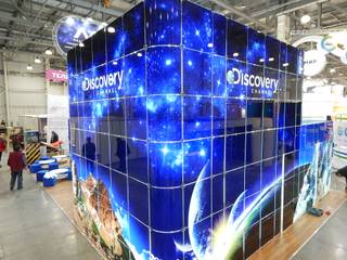 Modular exhibition stand (Discovery), Modular Glass System NEO Modular Glass System NEO Espacios comerciales Vidrio