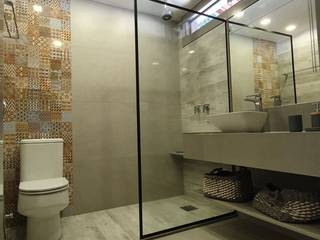 Projeto Banheiro acessível, Eco Gaia Design de Interiores Eco Gaia Design de Interiores Salle de bain moderne