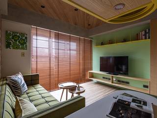 頑趣seventy, 維度空間設計有限公司 維度空間設計有限公司 Industrial style living room