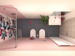 Decori 3D, Abitare Abitare Modern bathroom Ceramic