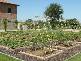 Orti su misura in giardino, RATTIFLORA RATTIFLORA Rustic style garden