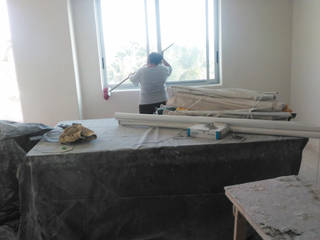Remodelación departamento en Acapulco, Arquitectura Progresiva Arquitectura Progresiva Modern living room