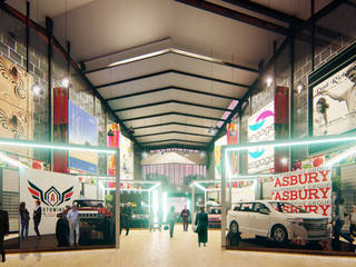 Pasar Modern Jcity - Medan, Bral Studio Architecture Bral Studio Architecture Koridor & Tangga Modern