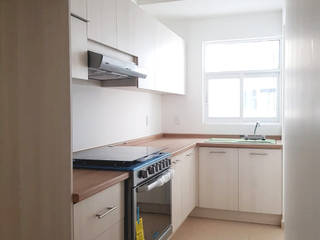 Diseño de Cocina, JN Arquitectura JN Arquitectura Small kitchens Wood Wood effect