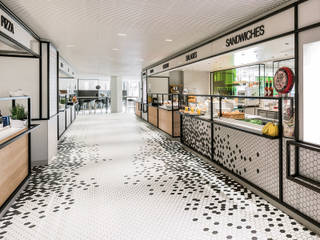 RESTAURANT | THE KITCHEN BIJENKORF , STOOFF INTERIOR PROJECTS STOOFF INTERIOR PROJECTS Espacios comerciales