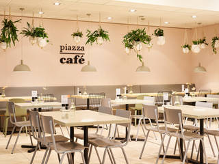 RESTAURANT | PIAZZA CAFÉ BIJENKORF, STOOFF INTERIOR PROJECTS STOOFF INTERIOR PROJECTS Espacios comerciales