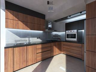 COCINA AN, RAC Arquitectura RAC Arquitectura Petites cuisines Bois Effet bois