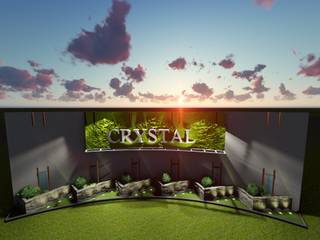 Crystal resort, Zirakpur, Maplle Studio Maplle Studio Commercial spaces