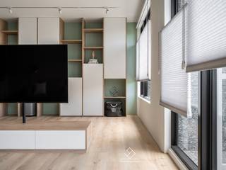 展示櫃 極簡室內設計 Simple Design Studio Scandinavian style study/office
