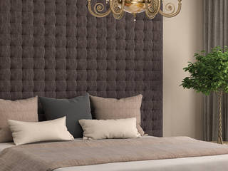 Bedroom lighting ideas at Luxury Chandelier, Luxury Chandelier LTD Luxury Chandelier LTD Śródziemnomorska sypialnia Miedź/Brąz/Mosiądz