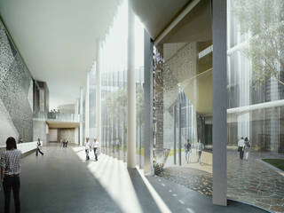 Museum of World Writing, TheeAe Architects TheeAe Architects Ticari alanlar