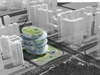 Baoan Museum Complex, TheeAe Architects TheeAe Architects Commercial spaces