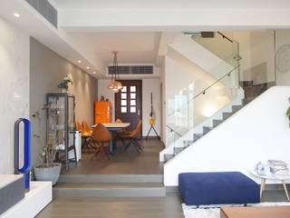 Residential - The Beverly Hills, AQUA Projects Limited AQUA Projects Limited Salon scandinave