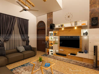 The new style for your sweet home., Home center interiors Home center interiors Salones de estilo clásico Contrachapado