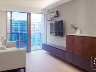 Residential - Park Yoho, AQUA Projects Limited AQUA Projects Limited Modern living room