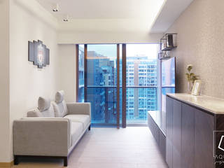 Residential - Park Yoho, AQUA Projects Limited AQUA Projects Limited Modern living room