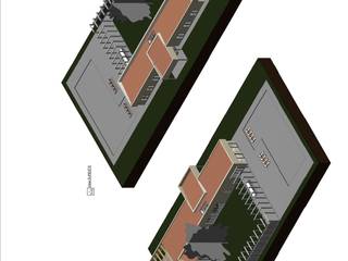 AMPLIACIÓN DE VIVIENDA UNIFAMILIAR RÚSTICA EN ES PINARET (MARRATXÍ-MALLORCA), BONFILL INGENIERÍA, ARQUITECTURA Y PAISAJE S.L. BONFILL INGENIERÍA, ARQUITECTURA Y PAISAJE S.L. Загородные дома Бетон