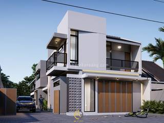 - FADJ PRIVATE HOUSE -, Rancang Reka Ruang Rancang Reka Ruang Single family home Concrete