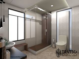 BAÑO, TRASSO ATELIER TRASSO ATELIER Modern bathroom