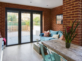 Rear extension, flat renovation - Liverpool road, Islington N1, Proficiency Proficiency Salas de estilo moderno