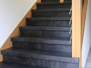 HAFA Treppensanierung mit Laminat, HAFA Treppen GmbH HAFA Treppen GmbH 階段