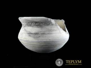 CERAMICS, ANCIENT POTTERY TEPLVM ArteAltri oggetti d'arte Ceramiche Grigio