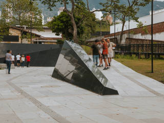 Parque Memorial Inflexión, Ámbito Taller de Arquitectura Ámbito Taller de Arquitectura Jardin minimaliste