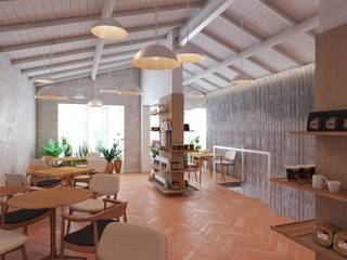 Café Rituales 2020, Ámbito Taller de Arquitectura Ámbito Taller de Arquitectura Espaces commerciaux