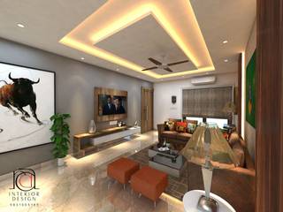 PROJECT NEAR INOX SWABHUMI, Rashi Agarwal Designs Rashi Agarwal Designs Modern Living Room