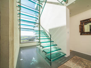 Exklusive Glastreppe mit Stil, Siller Treppen/Stairs/Scale Siller Treppen/Stairs/Scale 階段