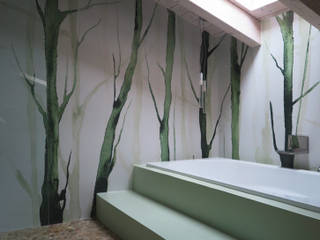 CARTA DA PARATI, viemme61 viemme61 Classic style bathrooms Paper Green