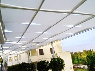 Teli in pvc per gazebo ad onda, Resta Francesco Resta Francesco Modern style gardens