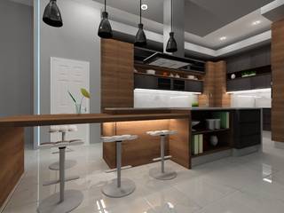 Private client, Luvuyo Creations Luvuyo Creations Dapur built in
