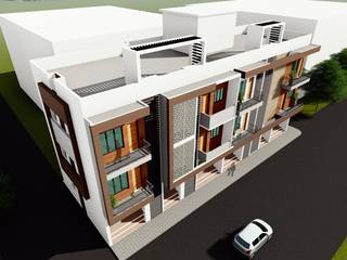 Residential Apartments at Chitguppa, Bidar, Cfolios Design And Construction Solutions Pvt Ltd Cfolios Design And Construction Solutions Pvt Ltd