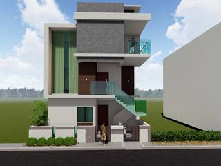 Residential Project at Mahalingapura, Cfolios Design And Construction Solutions Pvt Ltd Cfolios Design And Construction Solutions Pvt Ltd