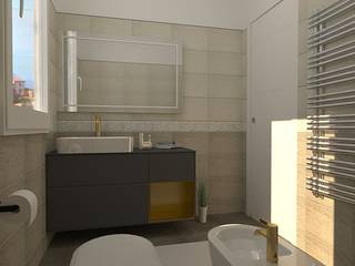 BAGNO ABISKO, CAREGNATO DECIMO BRUNO SNC CAREGNATO DECIMO BRUNO SNC Bagno moderno Ceramica