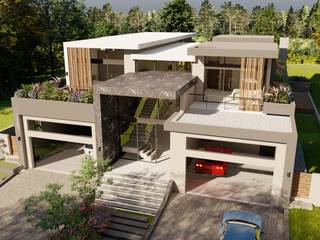 Sibiya Residence, FRANCOIS MARAIS ARCHITECTS FRANCOIS MARAIS ARCHITECTS Minimalist house